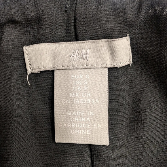 Black Pleated Sleeveless Dress Size Small - Picture 5 of 6